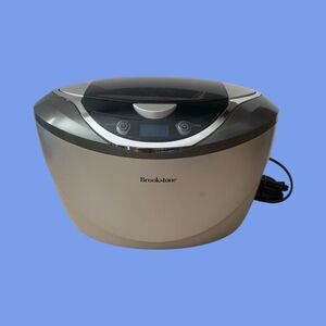 Brookstone Ultrasonic Jewelry Cleaner Portable Tabletop Cleaning Machine